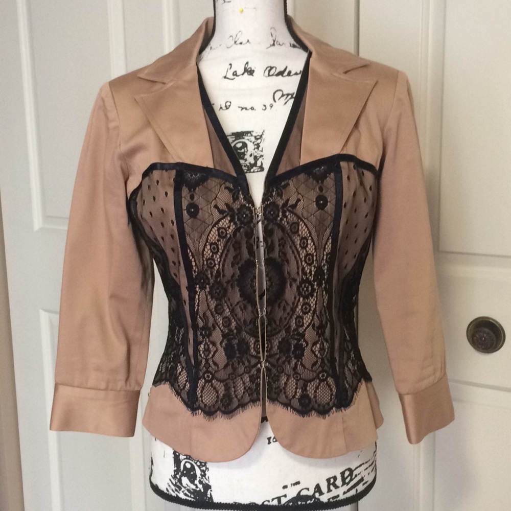 Cache Lace Blazer